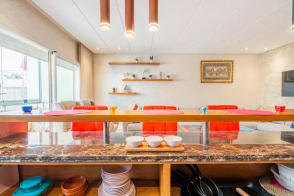 Appart 100 M2 Haut Standing En Bord De Mer Казабланка Екстериор снимка