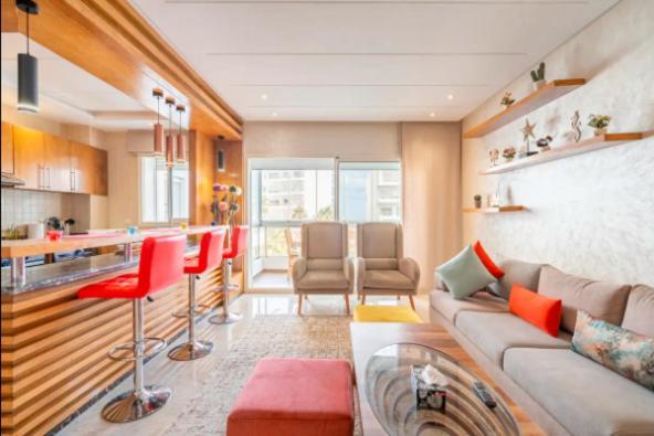Appart 100 M2 Haut Standing En Bord De Mer Казабланка Екстериор снимка